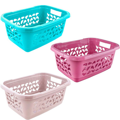 Coș de rufe JOST Keeper 32L și 52L Coș de depozitare din plastic pentru acasă fără BPA și previne mirosurile cu mânere