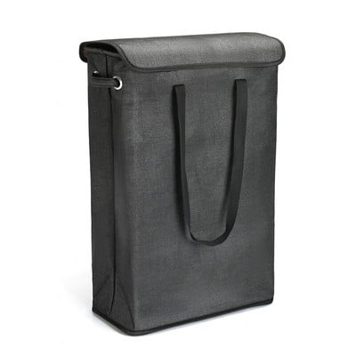 Sulankstomas skalbinių krepšelis Sandėliavimo krepšelis su dangteliu