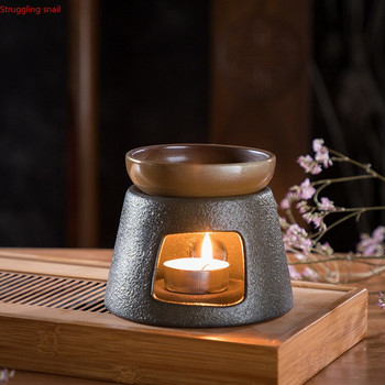 Свещ Нагревателна основа Керамика Чай Stov Японска керамична стойка за нагревател Чайник Чайник По-топла Изолационна основа По-топло кафе Вода
