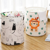 Košara za rublje za bebe Košara za pohranu raznih stvari Sklopiva kanta za pohranu igračaka Spremnik za prljavu odjeću Sklopiva kutija za pranje životinja iz crtanih filmova