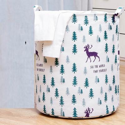 Košara za rublje za bebe Košara za pohranu raznih stvari Sklopiva kanta za pohranu igračaka Spremnik za prljavu odjeću Sklopiva kutija za pranje životinja iz crtanih filmova