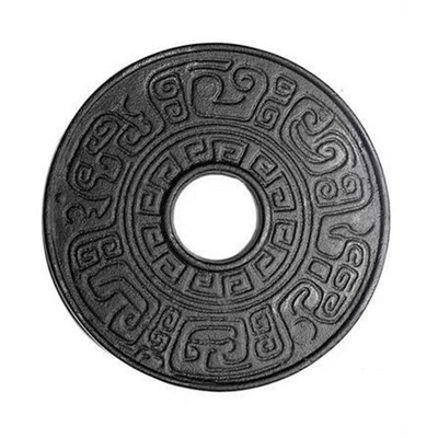 Apsauginis puodo kilimėlis Ketaus virdulio izoliacinis padėklas Senas geležinis puodo laikiklis arbatinuko pagrindas šilumą izoliuojančiam arbatos rinkinio priedai