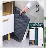 Nešvarių drabužių krepšelis skalbinių krepšelis Vonios sulankstomas nešvarių drabužių krepšelis tuščiaviduris plastikas nešvarių drabužių laikymo krepšelis