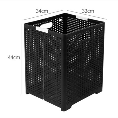 Nešvarių drabužių krepšelis skalbinių krepšelis Vonios sulankstomas nešvarių drabužių krepšelis tuščiaviduris plastikas nešvarių drabužių laikymo krepšelis