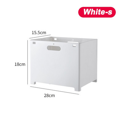 Sulankstomas skalbinių krepšelis Be smūgio kūdikių vonios plastikinė buitinė dėžė automobilio šiukšliadėžė Nešiojama saugojimo krepšelio tvarkyklė