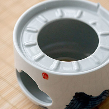 Топла печка за чай в японски стил Чайник Комплект за чай Свещ Печка за кипене на чай Ароматизиран чай Топъл чай Малка машина за чай Чай Настойка за чай Комплекти за чай