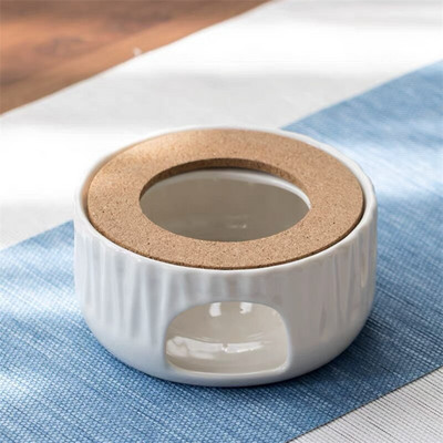 Керамичен чайник, нагревател, изолация, кафе, вода, чай, нагревател, бяла порцеланова свещ, нагревателна основа, печка за чай, кунг-фу, сервиз за чай, сервиз за чай