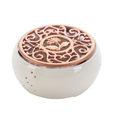 Kerámia kávés tejkanna melegítő vízforraló melegítő talp Hordozható teáskanna melegítő szigetelő gyertyatartó teafőző Kung Fu teáskészlet