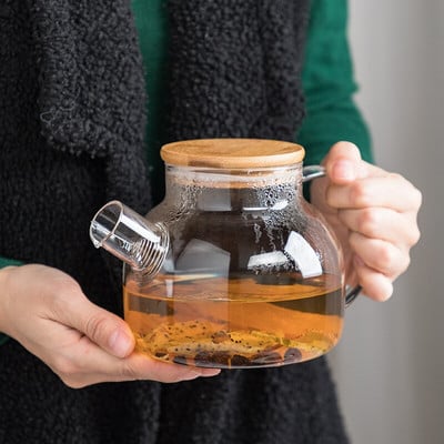 Kerámia kávés tejkanna melegítő vízforraló melegítő talp Hordozható teáskanna melegítő szigetelő gyertyatartó teafőző Kung Fu teáskészlet