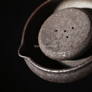 традиционен керамичен чайник китайски държач за чайник битова порцеланова стойка за чайник