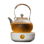 Mini nešiojamas arbatinuko laikiklis žvakių šildytuvas arbatos šildytuvas izoliacijos pagrindas kavos arbatos šildytuvas žvakių laikiklis arbatos priedai