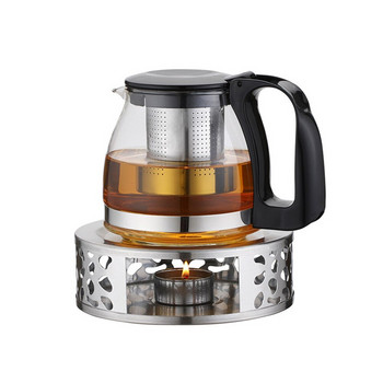 Нагревател за чай 430 Нагревател за чайник от неръждаема стомана за чайник от боросиликатно стъкло Чугунен чайник Чайник от неръждаема стомана и керамичен T