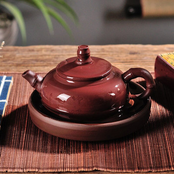 Zisha Teapot Dry Brewing Table Tea Accessories Κεραμικός δίσκος θήκης τσαγιέρας Αξεσουάρ τσαγιού κινέζικο Kungfu