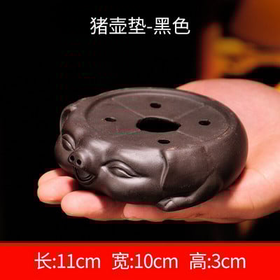 Zisha arbatos jūros puodas Yixing kinų arbatos padėklas Pixiu Zhaocaibao keramikinis arbatos rinkinys Mini sausas mirkymo padėklas vandens laikymui