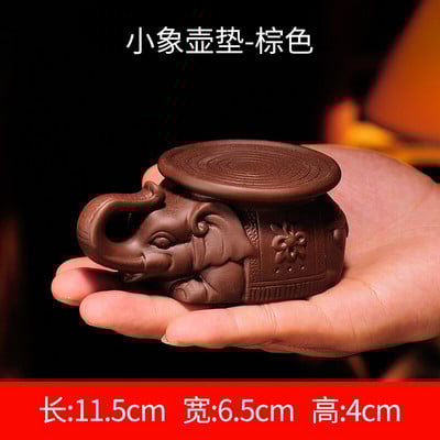 Zisha arbatos jūros puodas Yixing kinų arbatos padėklas Pixiu Zhaocaibao keramikinis arbatos rinkinys Mini sausas mirkymo padėklas vandens laikymui