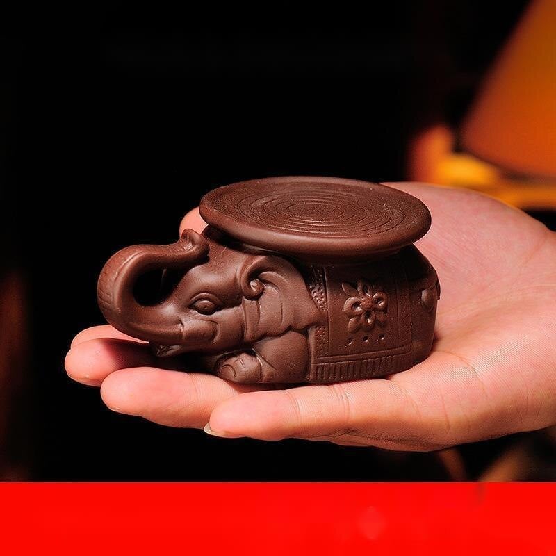 Kínai teáskészlet tartozékok Lila homokos teáskanna alap Brave Troops szárazhab teatálca nagy kerámia csészealj