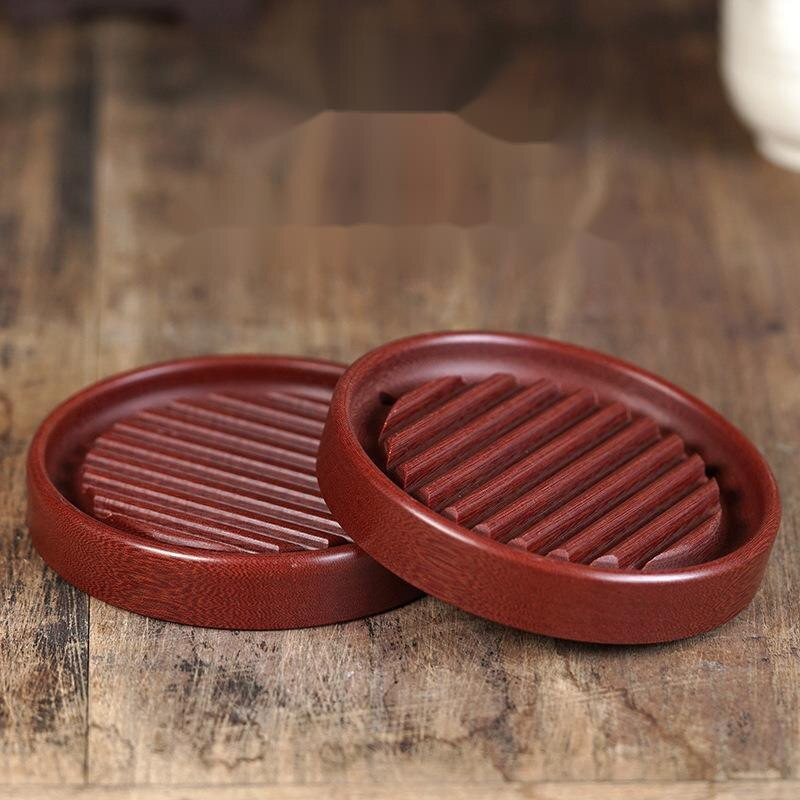 14x2cm bakelit edény kis teás csészealj Tartó edény Kézzel készített edénytartó kávé tea kiegészítők üveg teáskanna