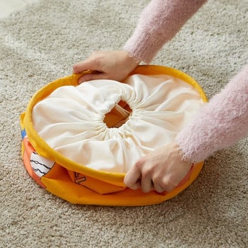 Бебешка кошница за пране Сладка анимационна сгъваема кофа за съхранение на играчки Пикник Мръсни дрехи Кошница за съхранение Кутия Платнена органайзерска чанта за колички