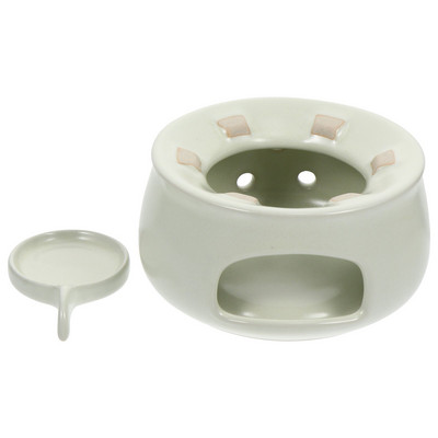 Keraminis arbatinuko šildytuvo laikiklis arbatos šildytuvo izoliacija šildymo pagrindas žvakių stovas arbatos kavos vandens šildytuvas arbatos indai