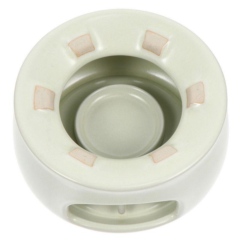 Keraminis arbatinuko šildytuvo laikiklis arbatos šildytuvo izoliacija šildymo pagrindas žvakių stovas arbatos kavos vandens šildytuvas arbatos indai