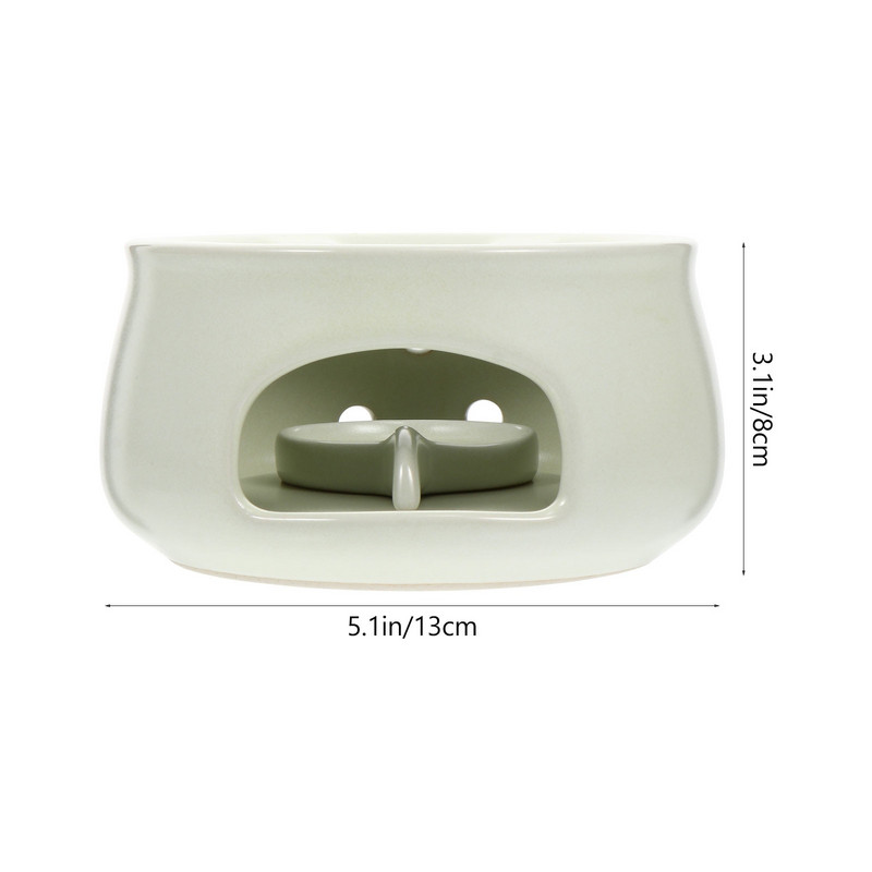 Keraminis arbatinuko šildytuvo laikiklis arbatos šildytuvo izoliacija šildymo pagrindas žvakių stovas arbatos kavos vandens šildytuvas arbatos indai