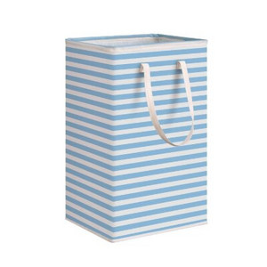 Paprastas buitinis skalbinių krepšelis Dryžuotas vandeniui atsparus nešvarių drabužių krepšelis Sulankstomas daiktadėžės krepšelis Vaikų žaislų laikymo krepšelis