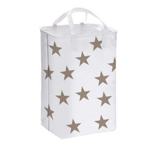 Paprastas buitinis skalbinių krepšelis Dryžuotas vandeniui atsparus nešvarių drabužių krepšelis Sulankstomas daiktadėžės krepšelis Vaikų žaislų laikymo krepšelis