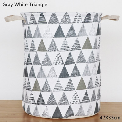 Piszkos szennyes kosár Összehajtható nagy kapacitású ruhatároló vödör Gyerekjátékkosár Otthon Vízálló szervező fogantyúkkal