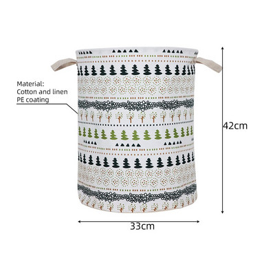 Organizator de rufe Coș Pânză Impermeabil Coș de rufe de capacitate mare Coș de depozitare pentru haine murdare Coș de depozitare pentru jucării acasă