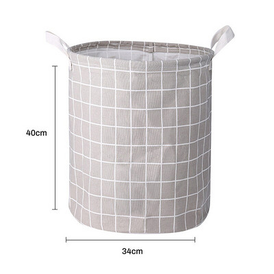 Organizator de rufe Coș Pânză Impermeabil Coș de rufe de capacitate mare Coș de depozitare pentru haine murdare Coș de depozitare pentru jucării acasă