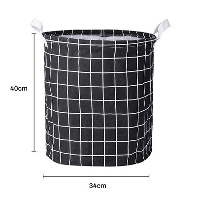 Organizator de rufe Coș Pânză Impermeabil Coș de rufe de capacitate mare Coș de depozitare pentru haine murdare Coș de depozitare pentru jucării acasă