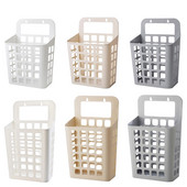 Coș de rufe montat pe perete Fără pumn Haine murdare și jucării Coșuri de depozitare suspendate Coș de rufe de uz casnic gaz