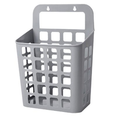 Coș de rufe montat pe perete Fără pumn Haine murdare și jucării Coșuri de depozitare suspendate Coș de rufe de uz casnic gaz