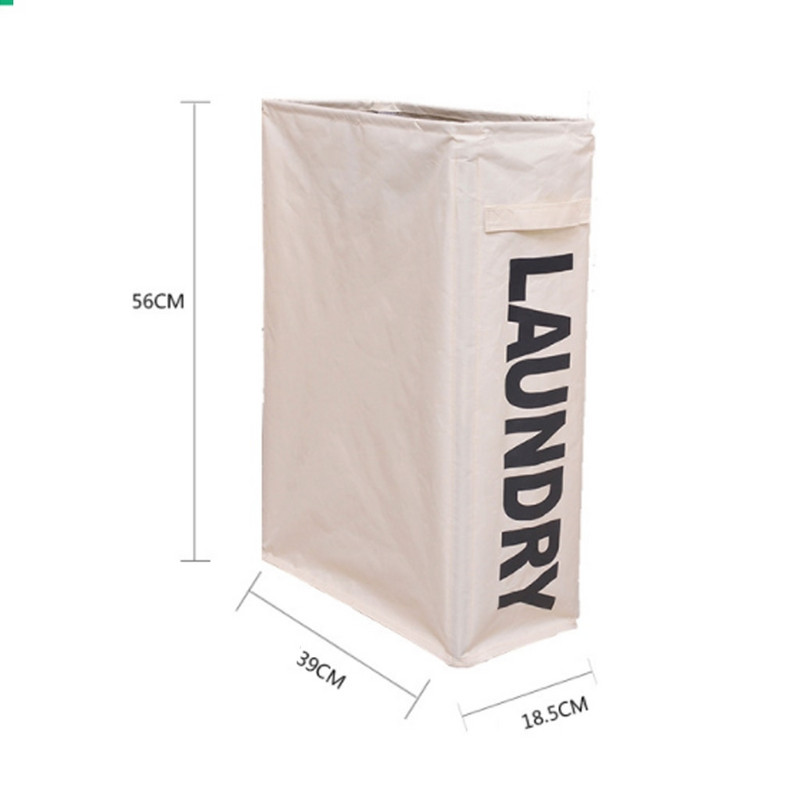 Coș de rufe Oxford cu roți Colț multifuncțional Coș de rufe subțire Coș de depozitare pentru haine murdare Container organizator