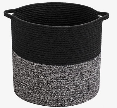 Kézzel készített fonott tároló kosár piszkos szennyes dekoratív tároló rendszerezők otthon és kényelem nagy szennyes kosár játékhoz