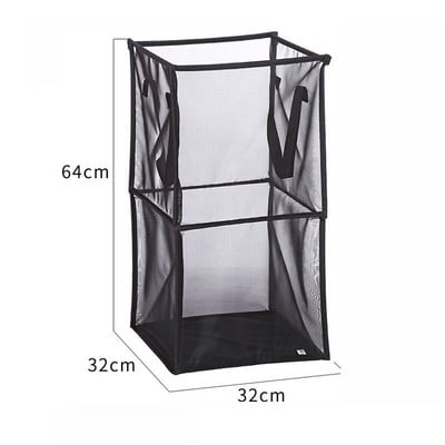 Sulankstomi laikymo krepšeliai skalbinių rūbų krepšelis didelės talpos buitinis vonios krepšys Nešiojama organizatorių dėžutė