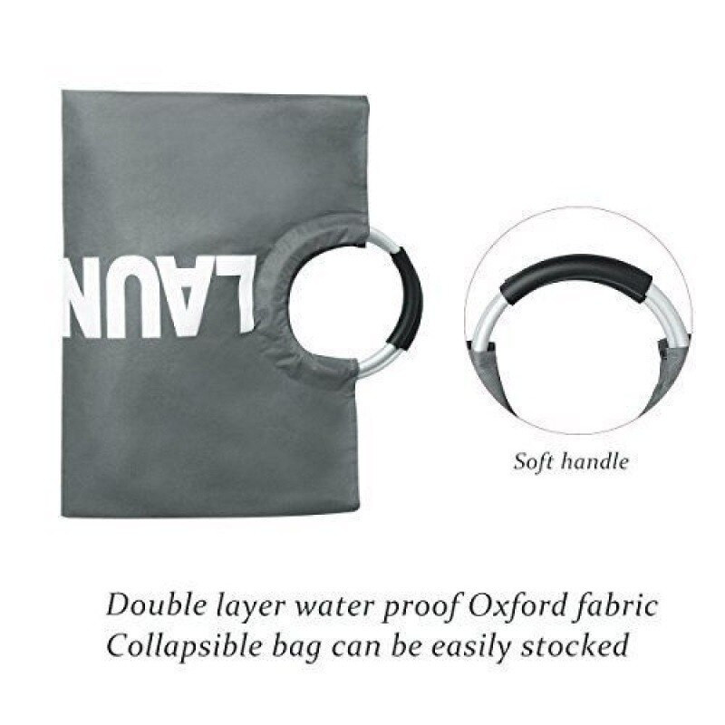 Coș de rufe pliabil Coș de rufe Coș de depozitare pliabil Coș de cămin Suport jucărie Spălat Rufe Geantă cu mâner Geanta de depozitare