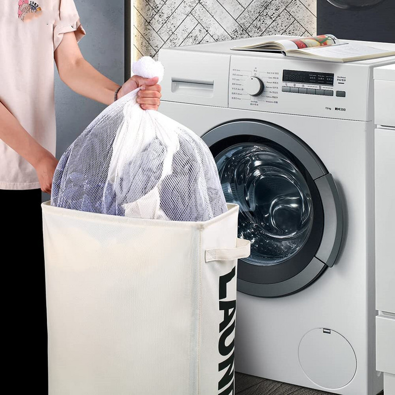 42L/62L Vékony mosodai kosarak Szervezők Fogantyúk Guruló mosogatótálca hálószobákhoz, nappalihoz, fürdőszobához