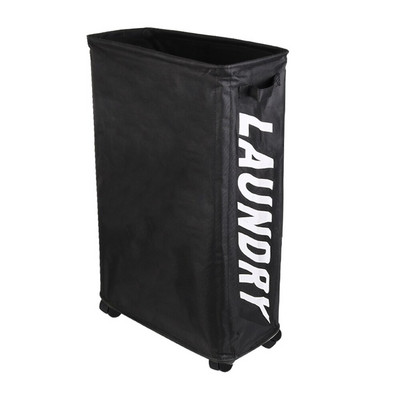 Szennyes kosár Gördülő kerekek Mosodai akadály Összecsukható szennyestáska Tárolójáték Piszkos ruharendező