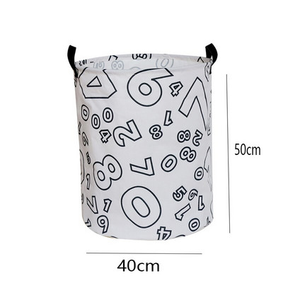 Coș organizator de rufe, rezistent la apă, coș de rufe de capacitate mare, haine murdare, geantă de depozitare jucărie, coș de depozitare acasă, 1 buc.