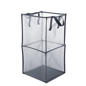 Didelės talpos skalbinių krepšelis Sulankstomas žaislų laikymo šiukšlių laikymo krepšys Šiuolaikinis sutartinis skalbyklos organizatorius