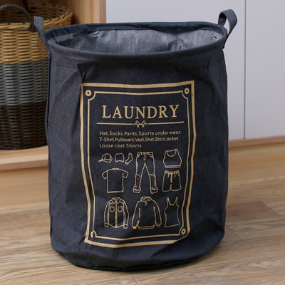 Košara za rublje od trapera Bačva za pohranu dječjih igračaka Sklopiva vodootporna kutija za pohranu Organizator Krhotina za prljavu odjeću Košara za knjige