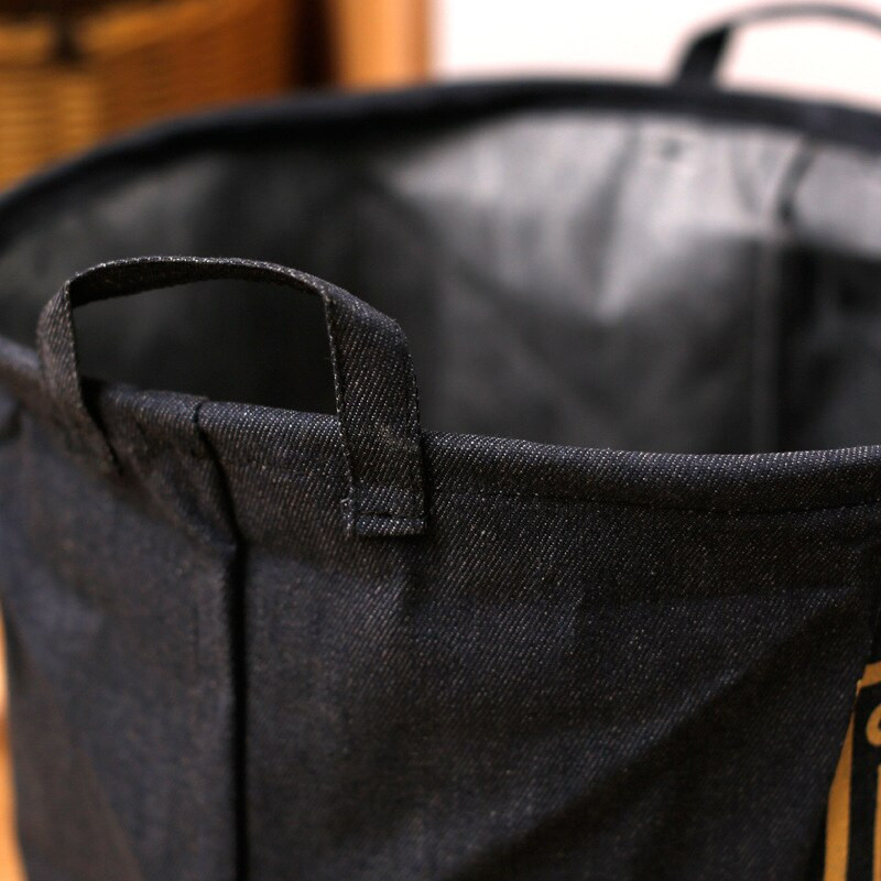 Košara za rublje od trapera Bačva za pohranu dječjih igračaka Sklopiva vodootporna kutija za pohranu Organizator Krhotina za prljavu odjeću Košara za knjige