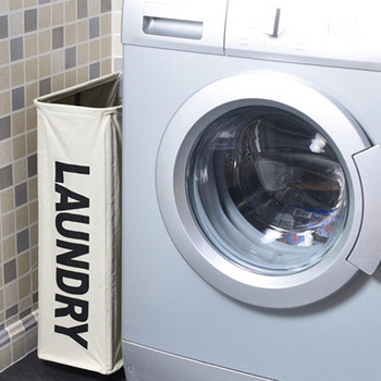 Χάμπα οικιακής ρολού πλυντηρίου με ρόδες Πτυσσόμενο καλάθι πλυντηρίων ρούχων Διχτυωτή επένδυση Αδιάβροχη ανθεκτική τσάντα οργάνωσης ρούχων