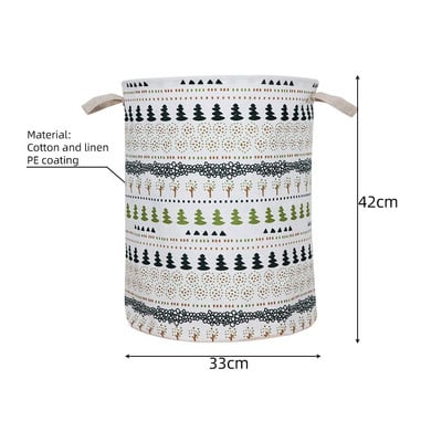 Naujas 1 vnt sulankstomas skalbinių krepšelis didelės talpos skalbinių kliūtis nešvariems drabužiams laikyti