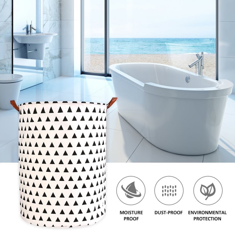 Naujas 1 vnt sulankstomas skalbinių krepšelis didelės talpos skalbinių kliūtis nešvariems drabužiams laikyti