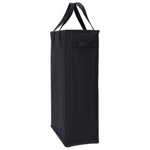 Oksfordas veļas grozs salokāms ūdensizturīgs netīro apģērbu šķērslis ar rokturiem, tievs veļas grozs šaurs vannas istabas veļas grozs