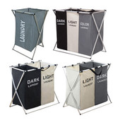 Skalbinių rūšiuotojas Aliuminis krepšelis Drabužiai Modernūs skalbiniai miegamojo kojinių rūšiuotojai Namų vonios sulankstomi