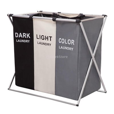Skalbinių rūšiuotojas Aliuminis krepšelis Drabužiai Modernūs skalbiniai miegamojo kojinių rūšiuotojai Namų vonios sulankstomi