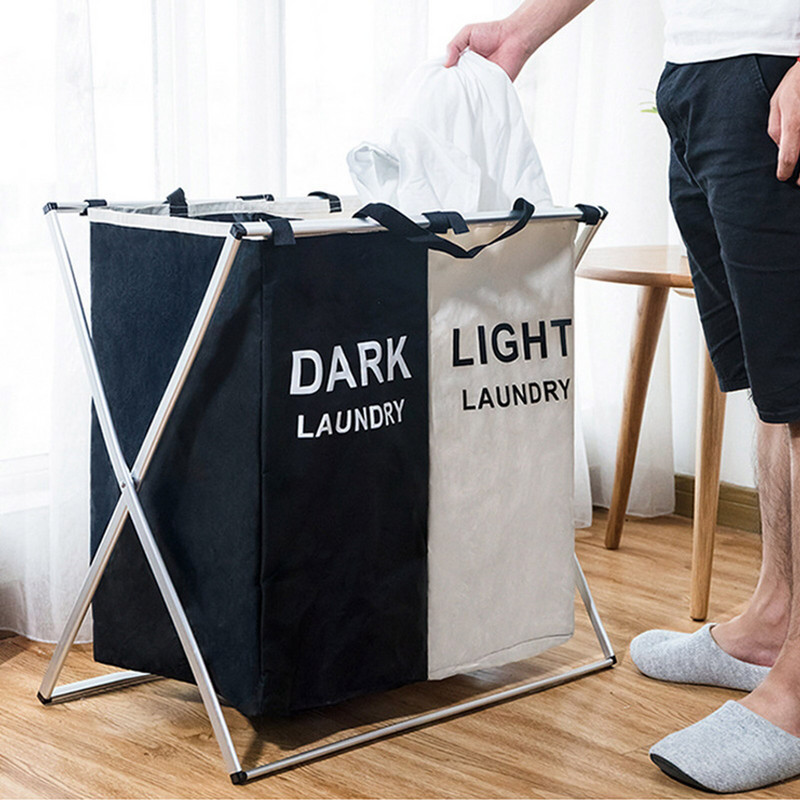 Skalbinių rūšiuotojas Aliuminis krepšelis Drabužiai Modernūs skalbiniai miegamojo kojinių rūšiuotojai Namų vonios sulankstomi